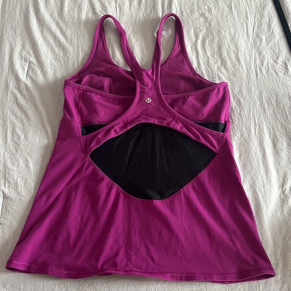 Purple lululemon tank - Picture 2 of 3